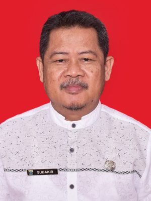 Drs. Subakir
(Bahasa Inggris)